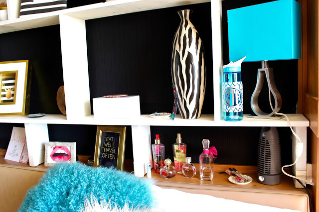 decor - Texas Tech Dorm Rooms Tour by popular Texas lifestyle blogger Audrey Madison Stowe