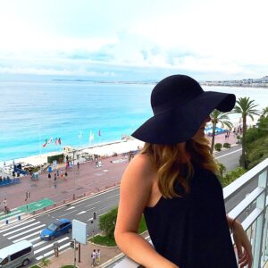 blogger in Nice, France