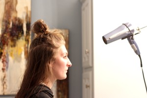 blow dry your hair efficiently