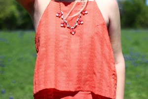 urban peach boutique necklace