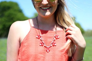 urban peach boutique necklace