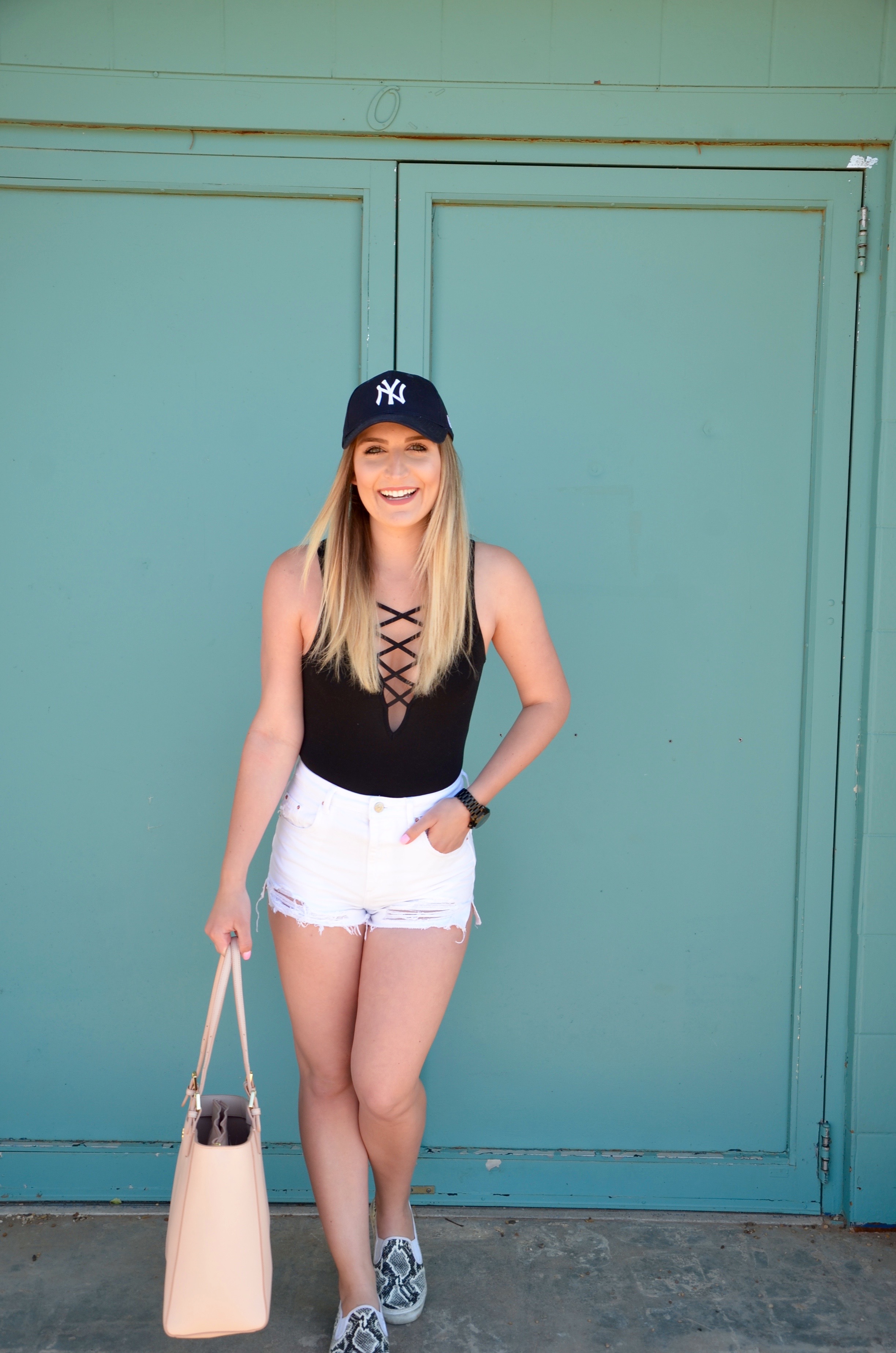 full body outfit of the day - Travel Outfit Of The Day by popular Texas style blogger Audrey Madison Stowe