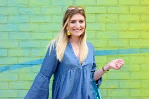 dumbo rainbow wall in brooklyn | Audrey Madison Stowe Blog