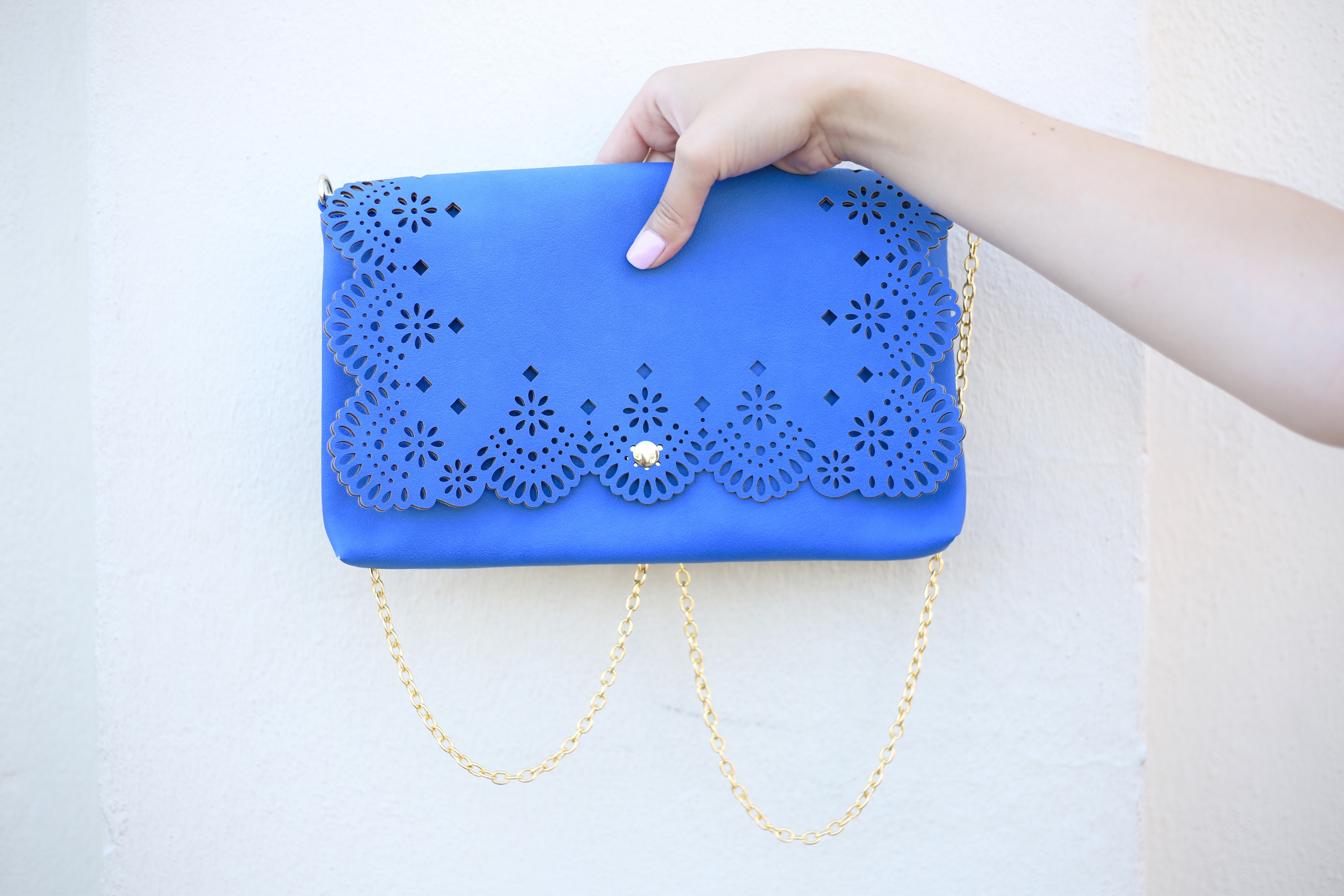 Little Blue Clutch | AMS Blog