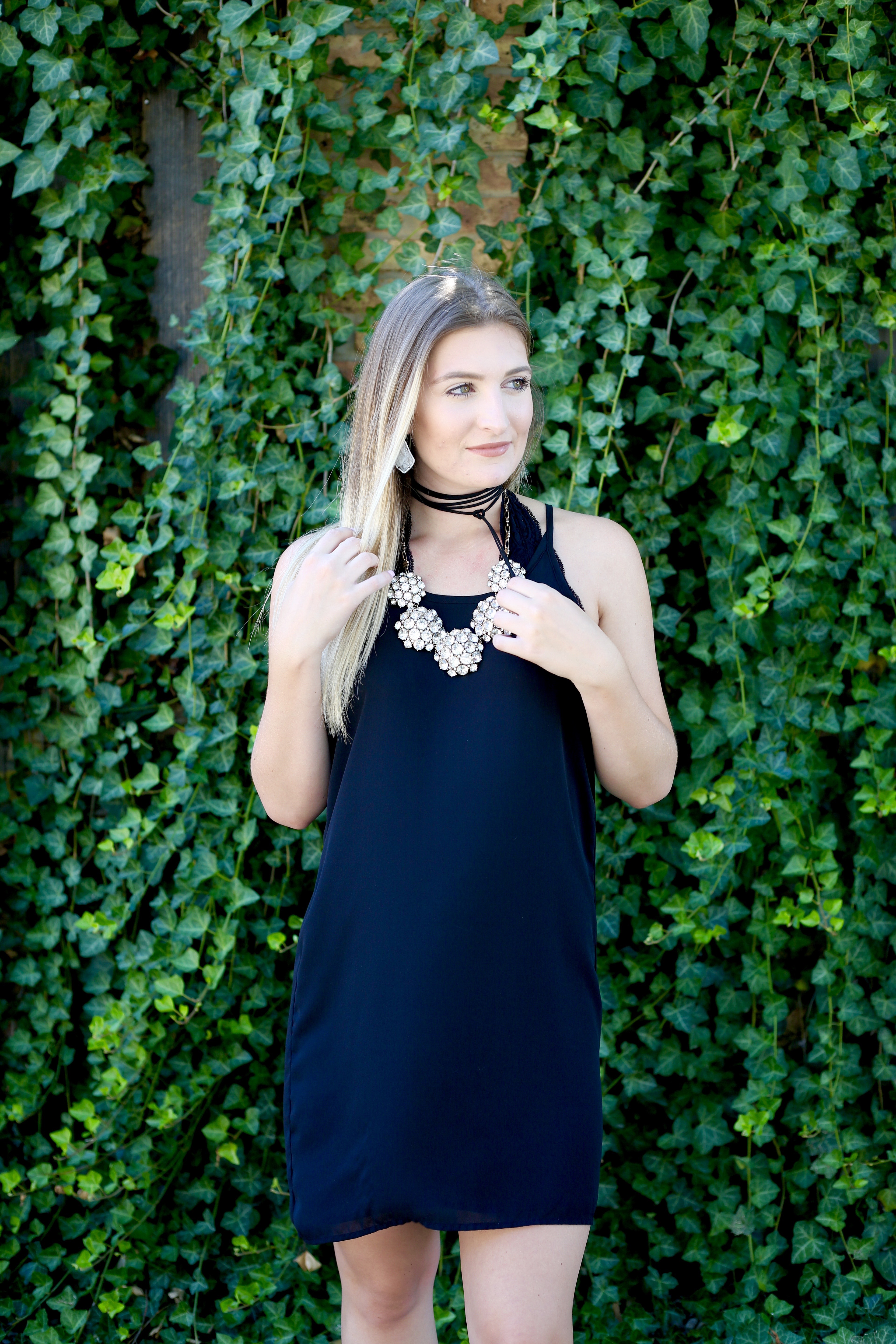 Pref Night - Sorority Recruitment look | AMS Blog - Preference Night dress by popular Texas fashion blogger and student Audrey Madison Stowe