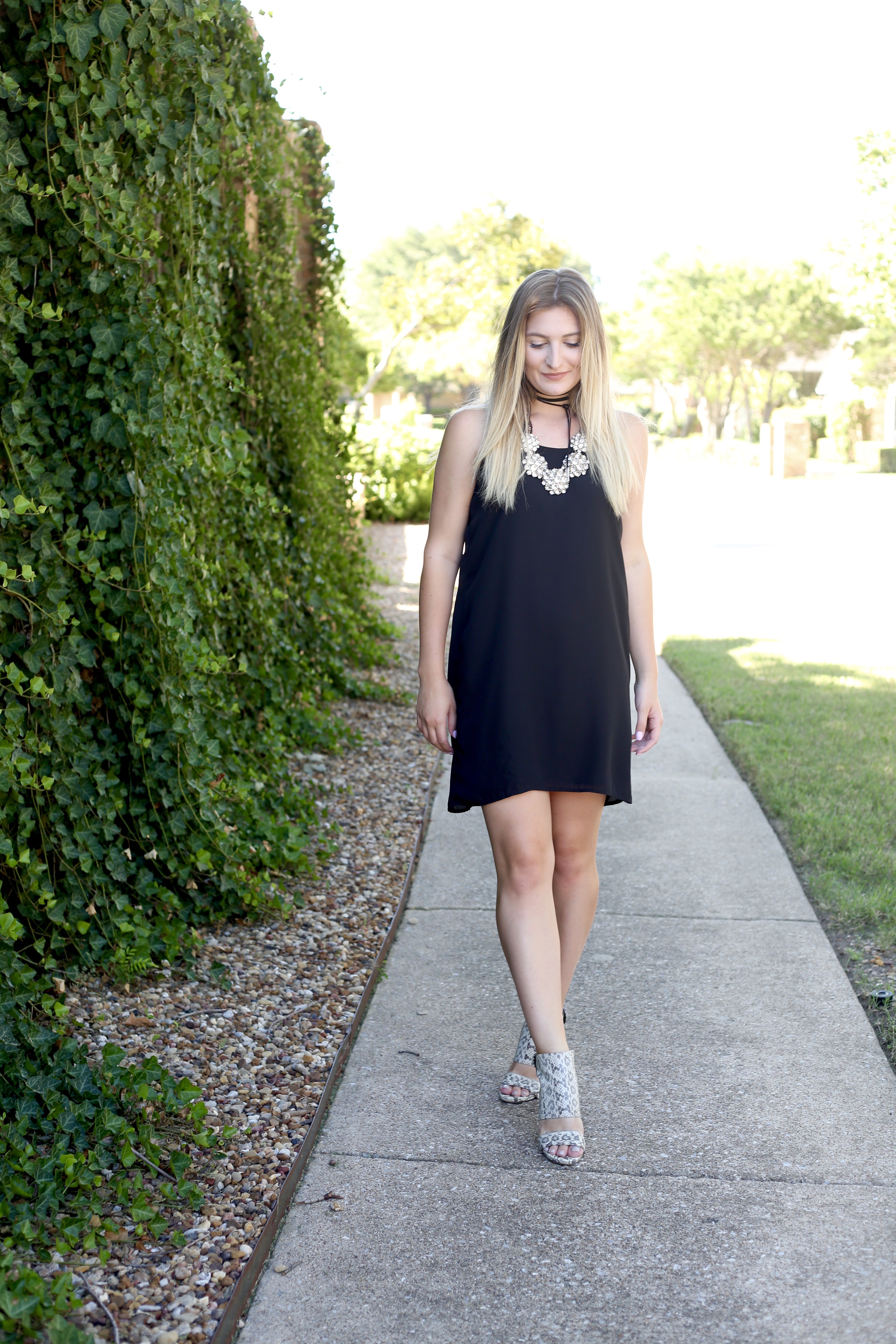 Pref Night - Sorority Recruitment look | AMS Blog - Preference Night dress by popular Texas fashion blogger and student Audrey Madison Stowe