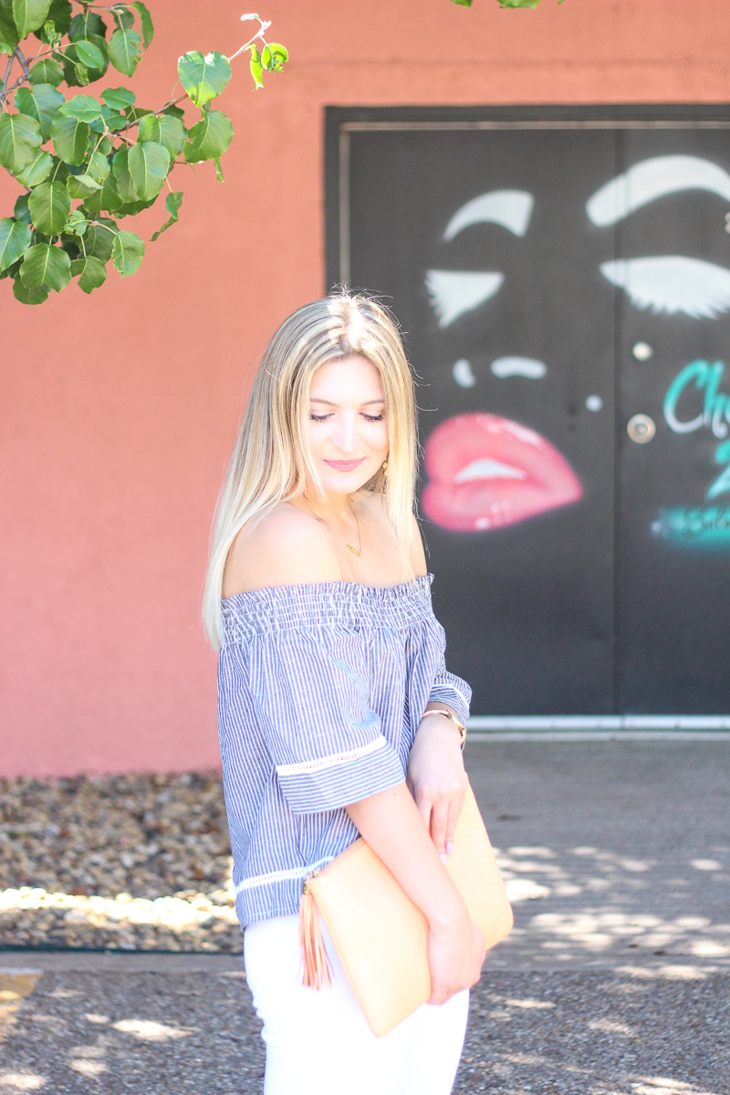 Off the Shoulder top | AMS Blog