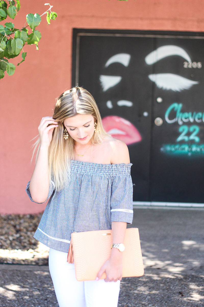 Off the Shoulder top | AMS Blog