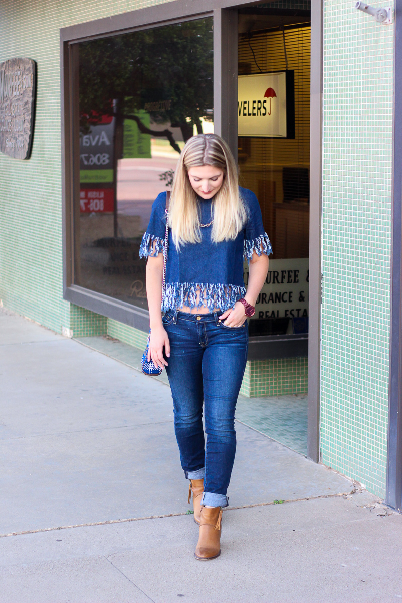 denim on denim fringe | AMS Blog