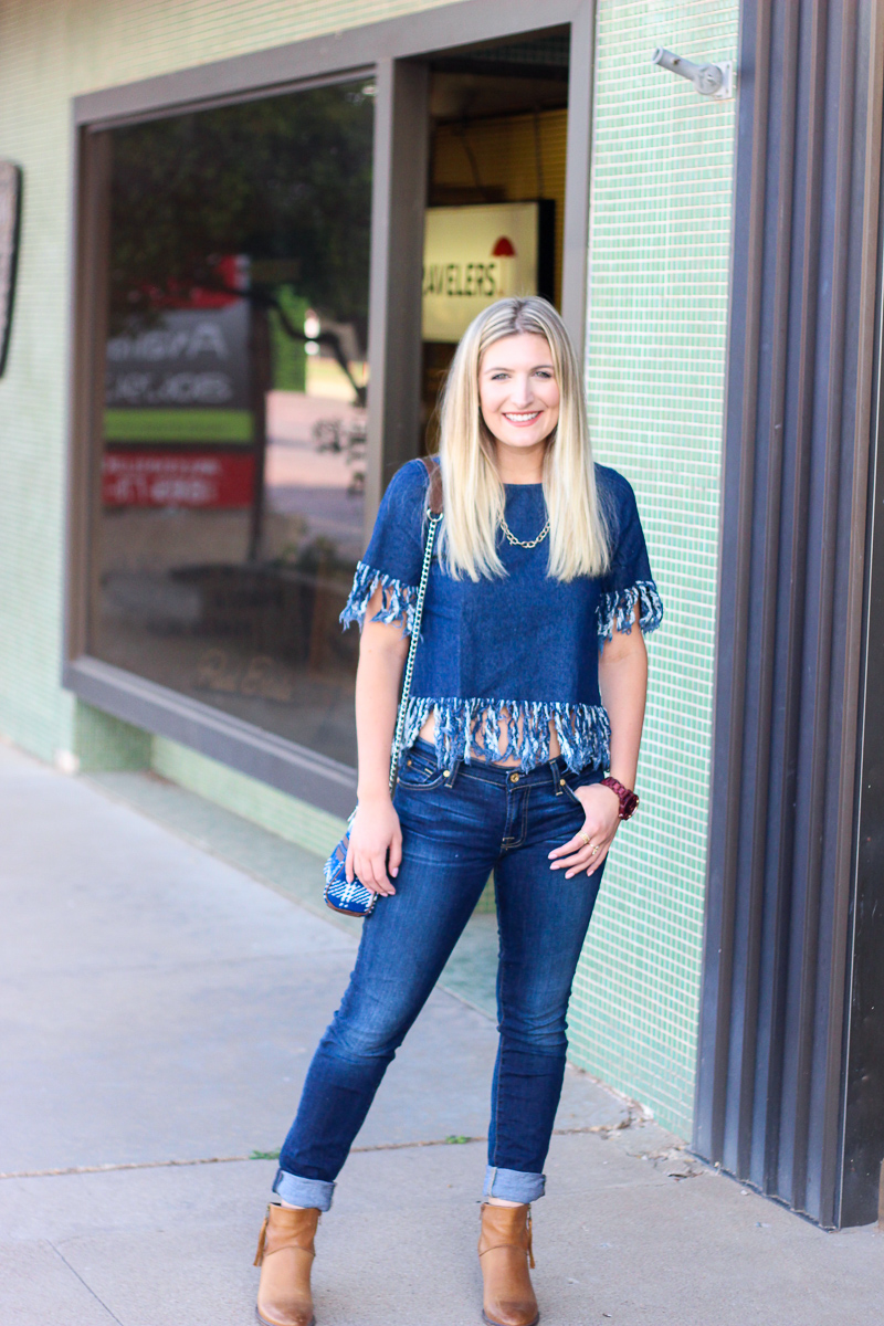 denim on denim fringe | AMS Blog