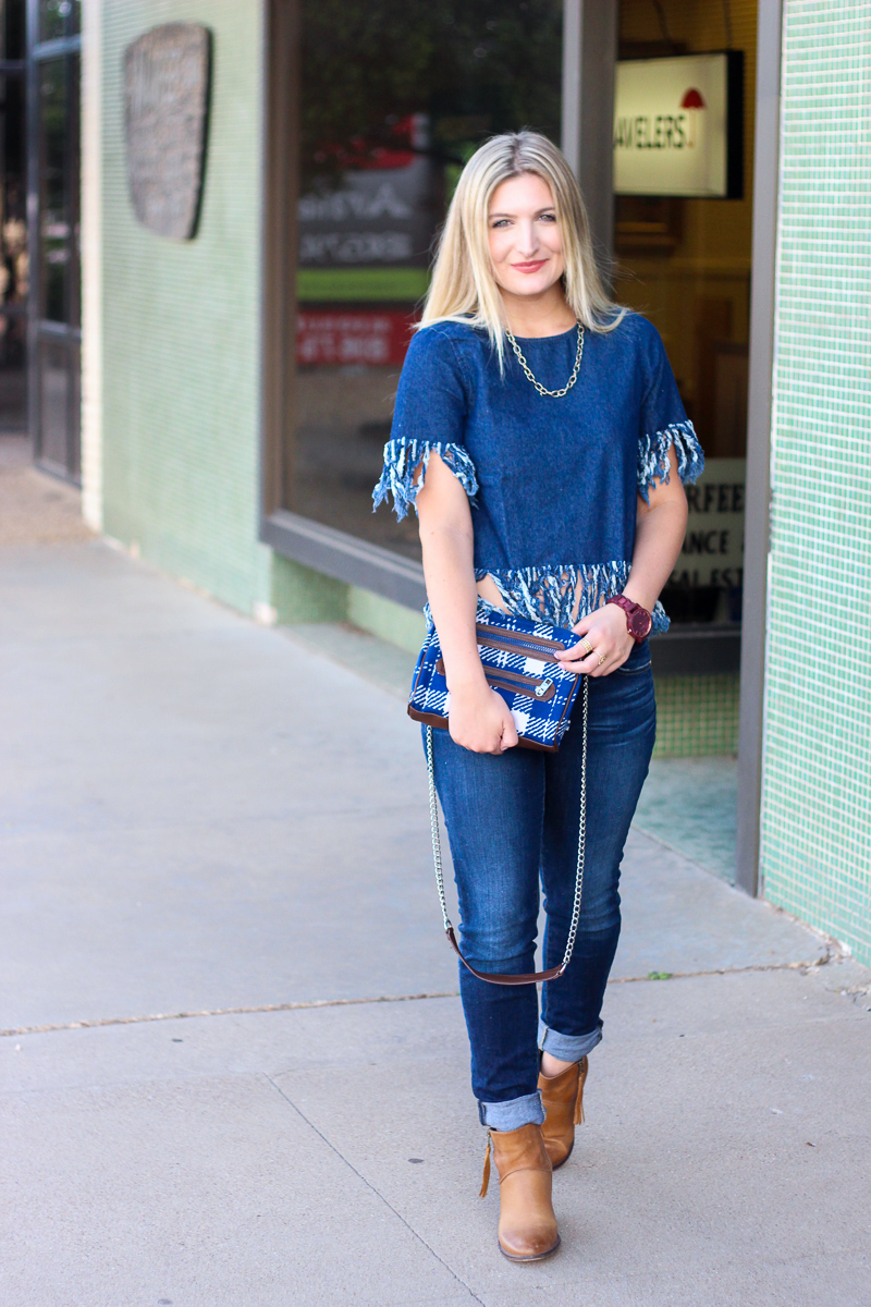 denim on denim fringe | AMS Blog