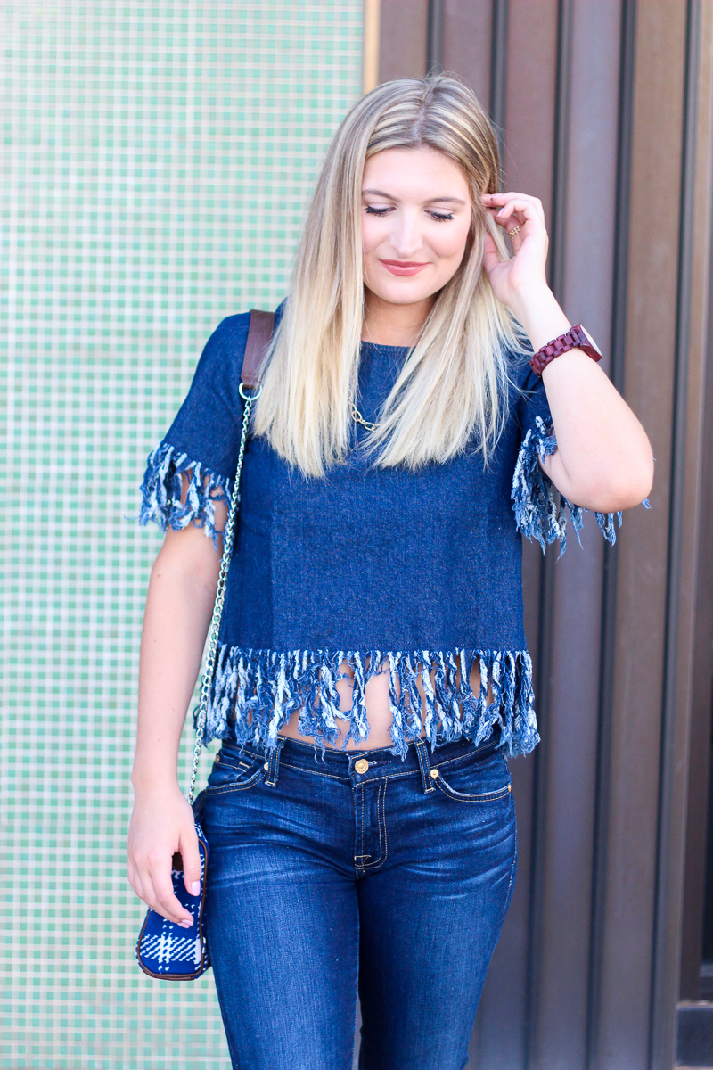 denim on denim fringe | AMS Blog