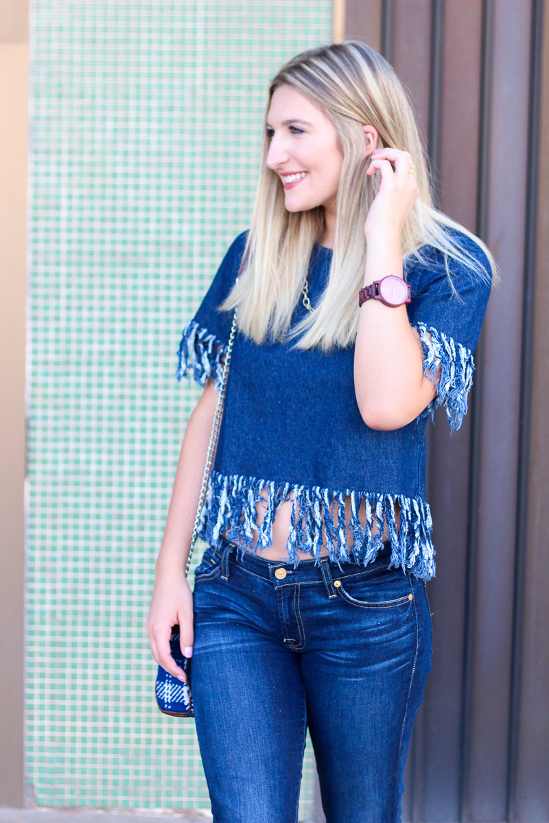 denim on denim fringe | AMS Blog