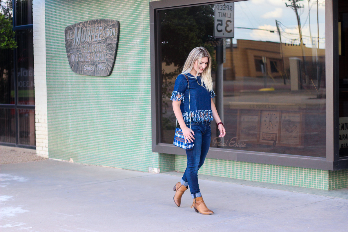 denim on denim fringe | AMS Blog