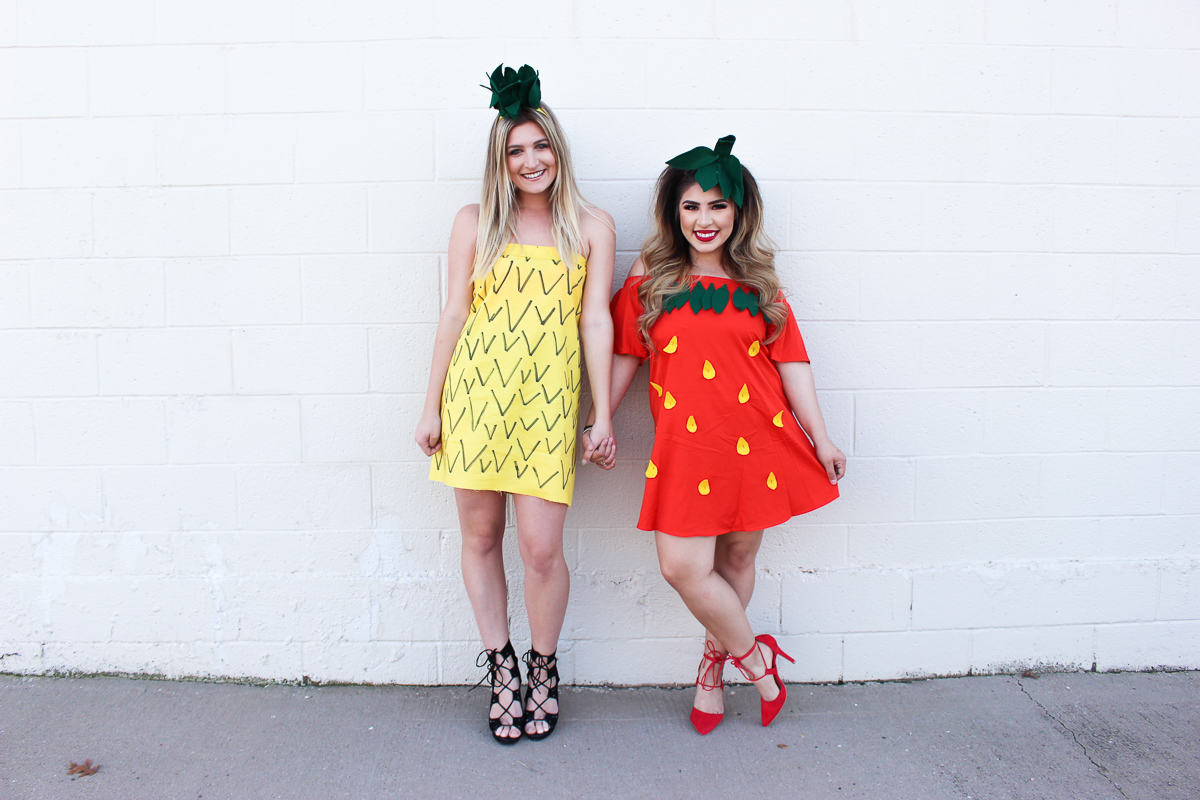 Strawberry & Pineapple Halloween Costume | AMS Blog