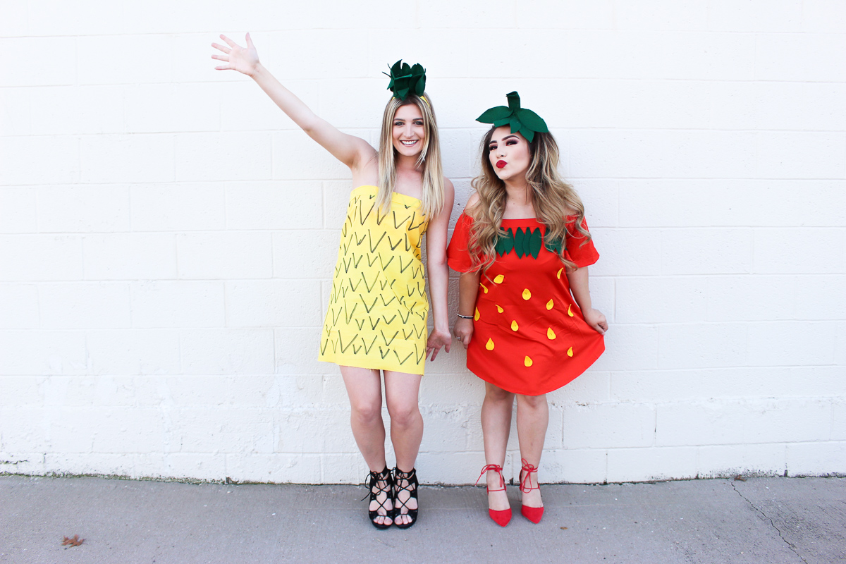 Strawberry & Pineapple Halloween Costume | AMS Blog