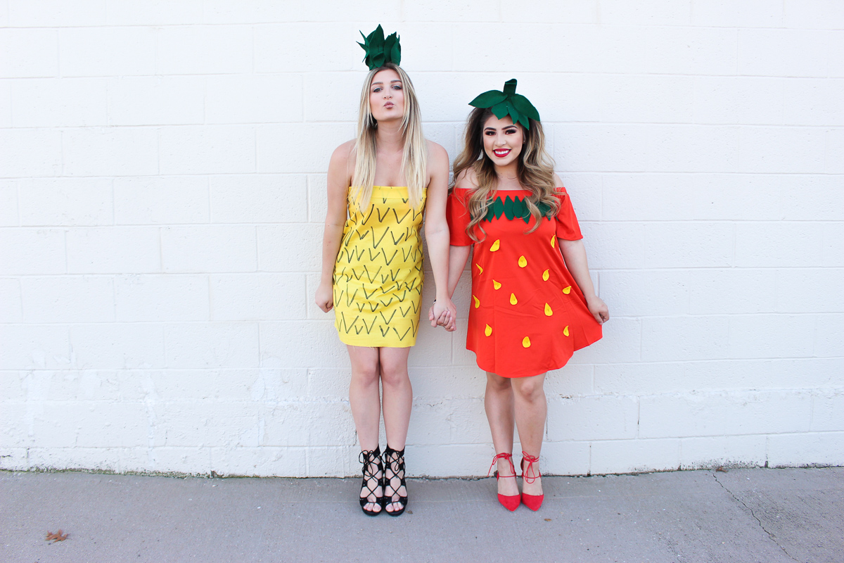 Strawberry & Pineapple Halloween Costume | AMS Blog