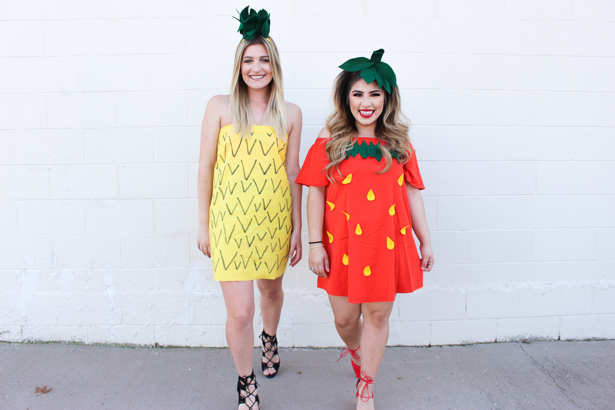 Strawberry & Pineapple Halloween Costume | AMS Blog