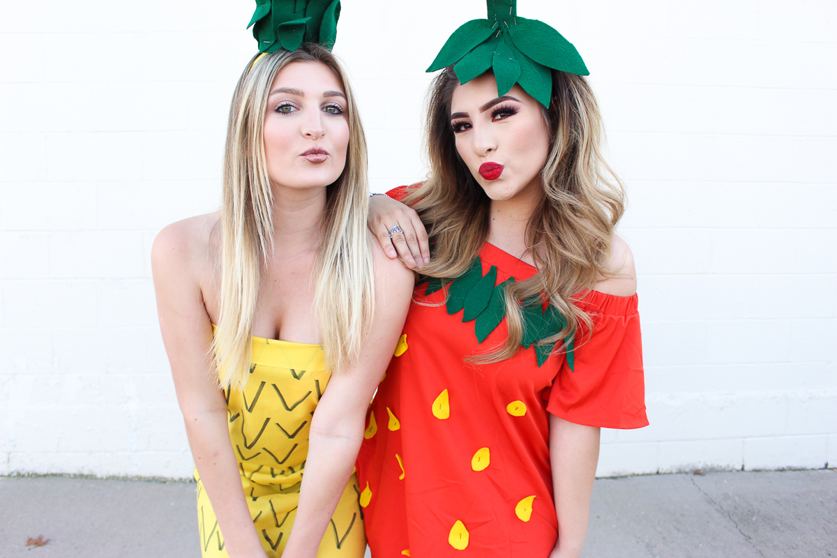 Strawberry & Pineapple Halloween Costume | AMS Blog