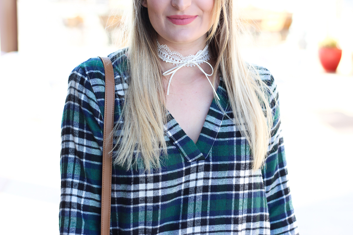 Sarahbelle's | Nordstrom | Plaid | Formal Thanksgiving Outfit featured by top Texas fashion blog Audrey Madison Stowe