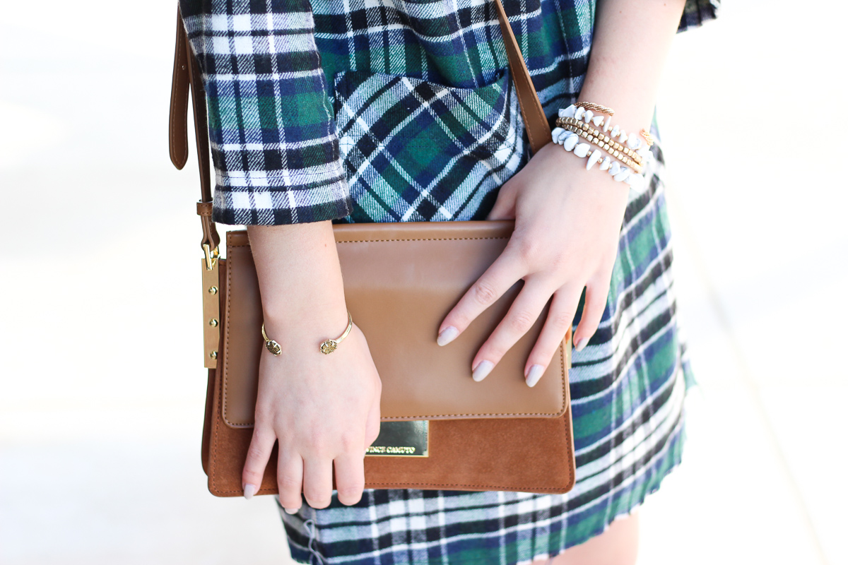 Sarahbelle's | Nordstrom | Plaid | Formal Thanksgiving Outfit featured by top Texas fashion blog Audrey Madison Stowe