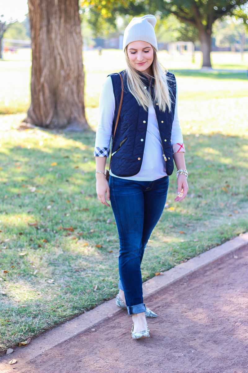 Casual Day: Burberry + Vest | AMS Blog