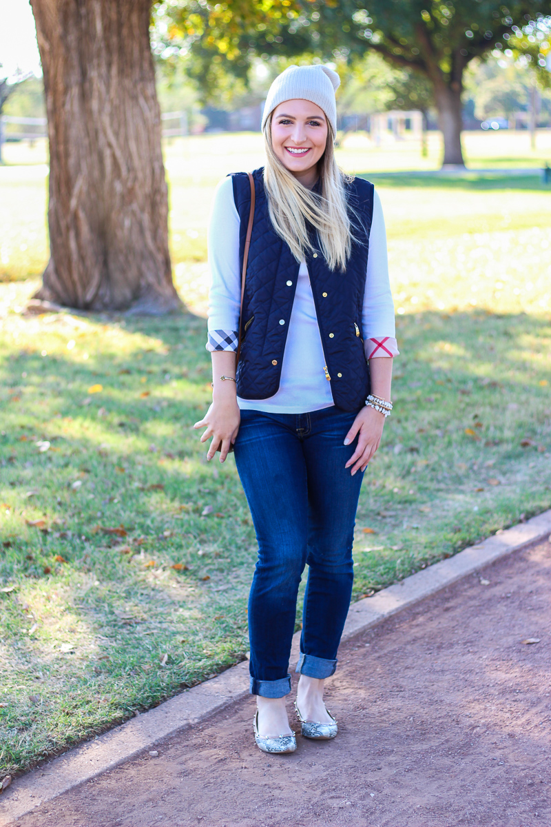 Casual Day: Burberry + Vest | AMS Blog