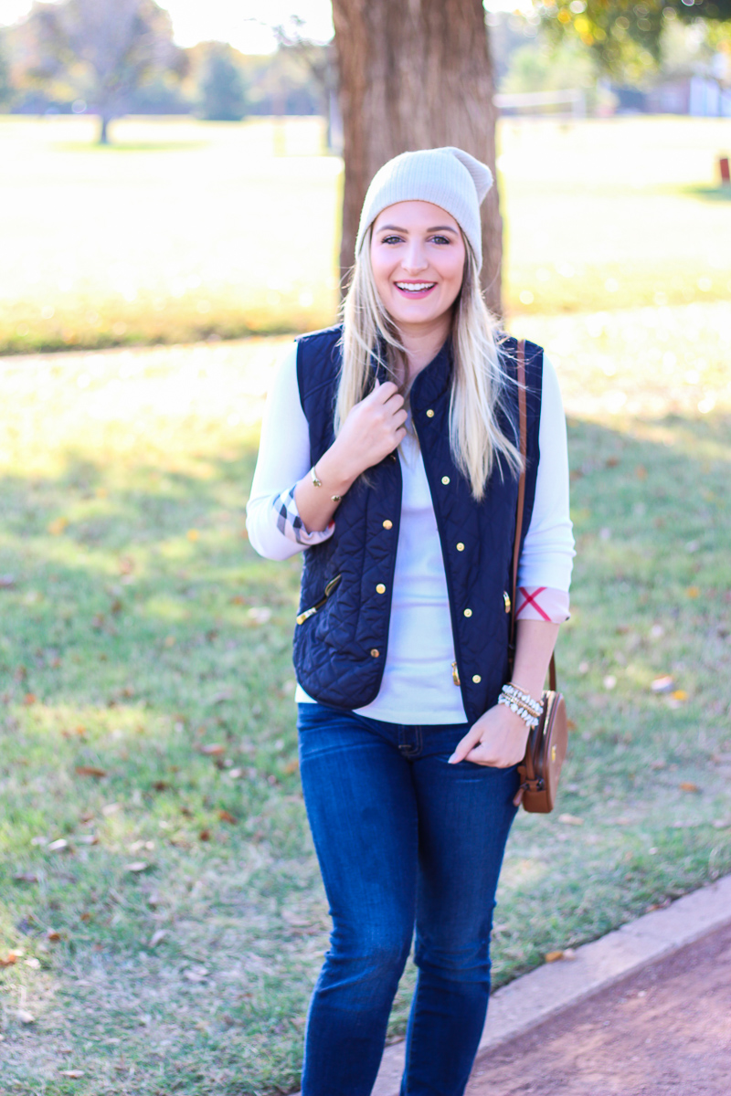 Casual Day: Burberry + Vest | AMS Blog