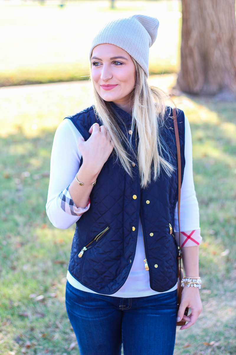 Casual Day: Burberry + Vest | AMS Blog