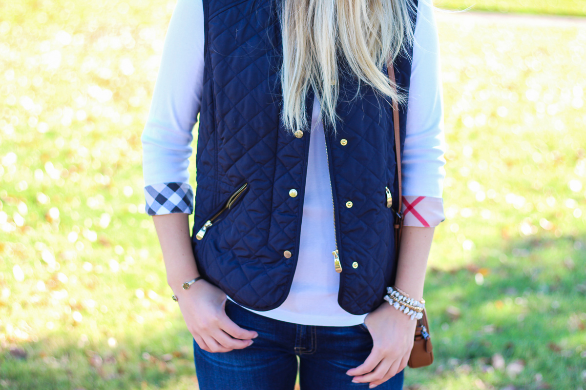 Casual Day: Burberry + Vest | AMS Blog