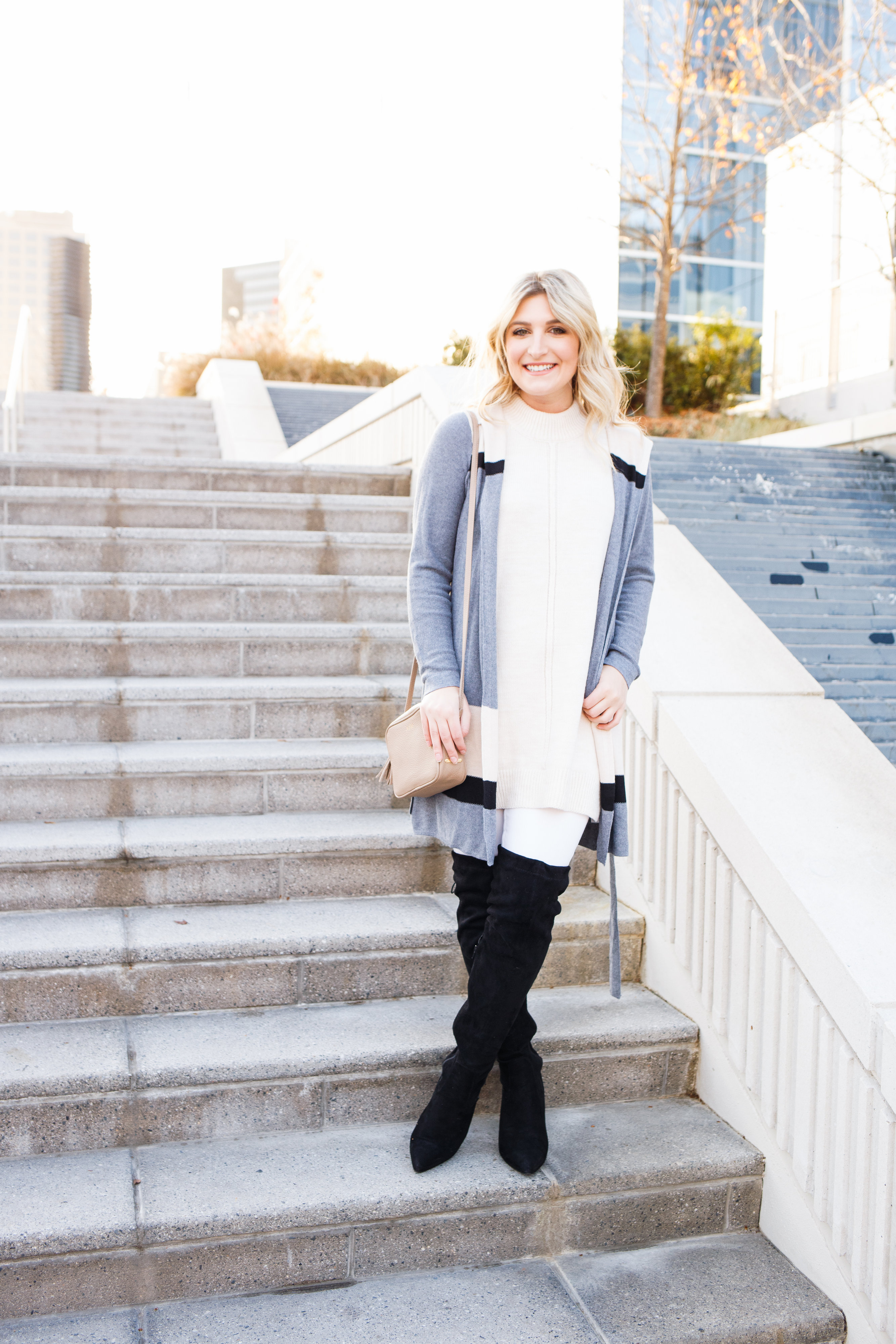 Winter Shades of White & Cream | AMS Blog | Dallas/ Lubbock college fashion blogger