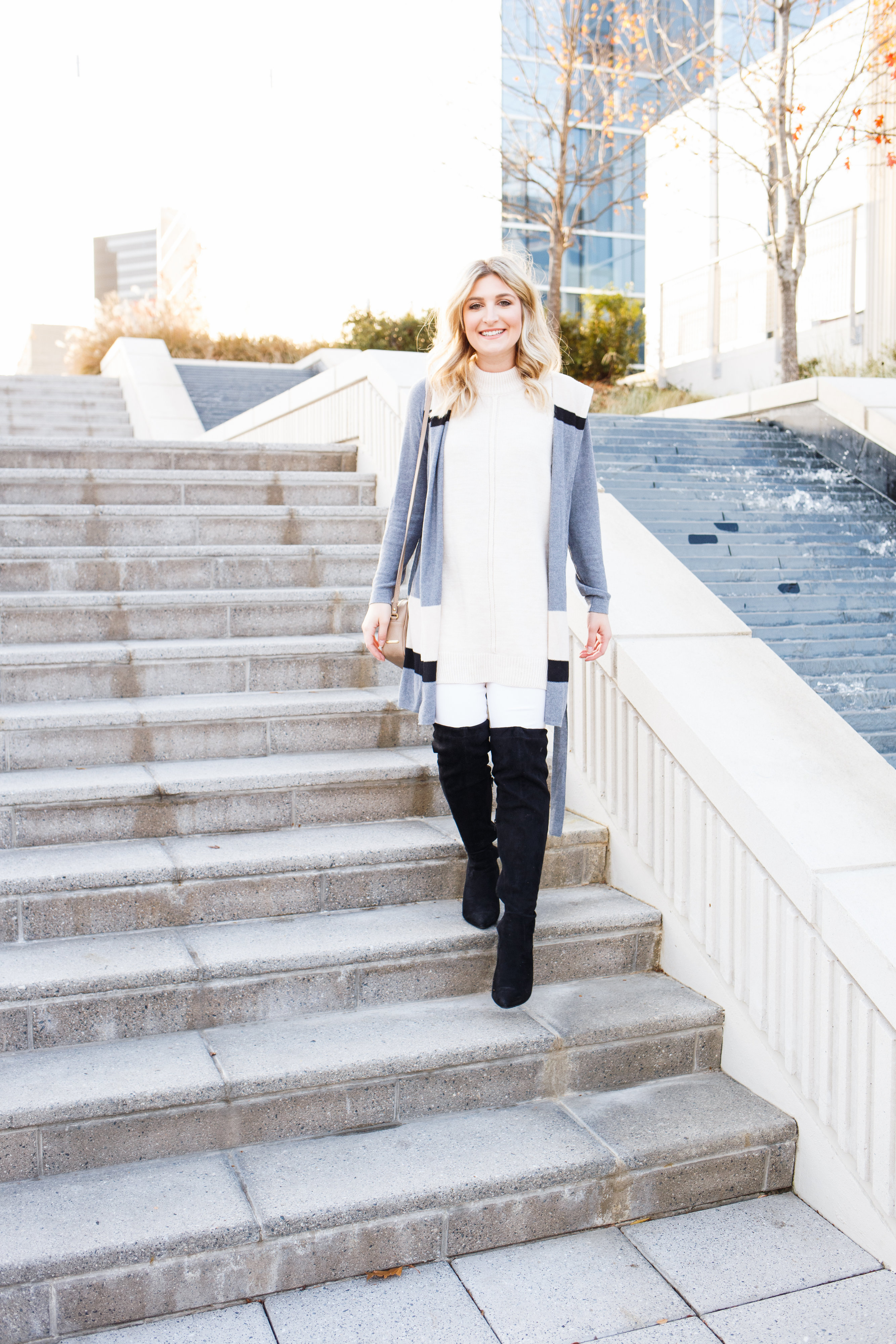 Winter Shades of White & Cream | AMS Blog | Dallas/ Lubbock college fashion blogger