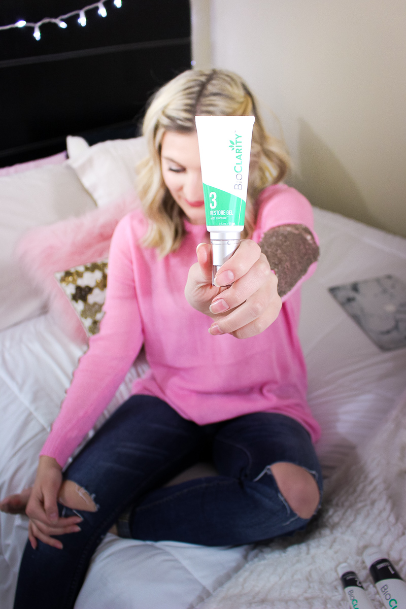 Clear Skin For the New Year With BioClarity Fashion and Lifestyle blogger Audrey Madison Stowe