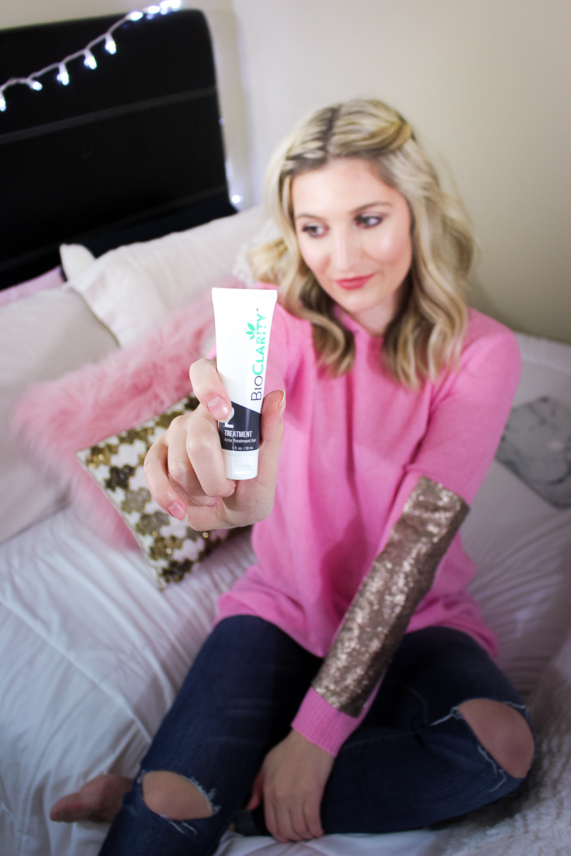 Clear Skin For the New Year With BioClarity Fashion and Lifestyle blogger Audrey Madison Stowe