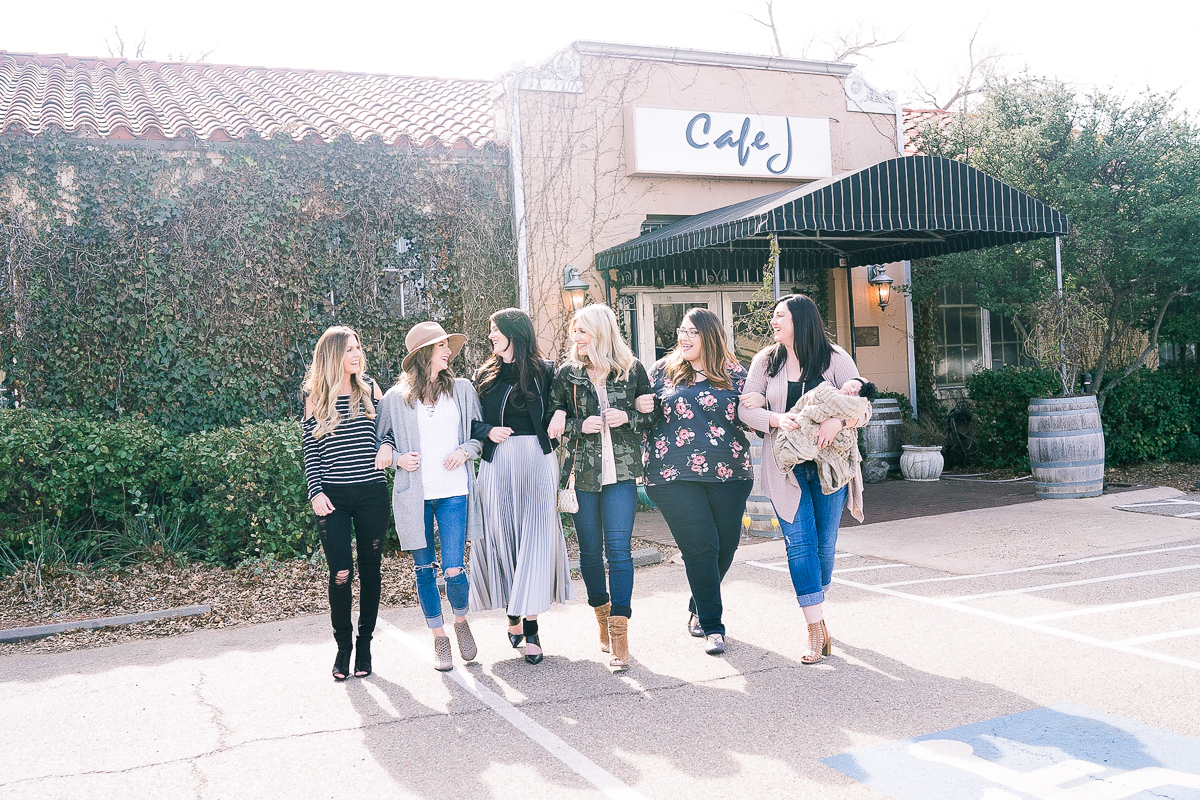 Dressing Up Camo with West Texas Bloggers at Brunch by lifestyle and fashion blogger Audrey Madison Stowe