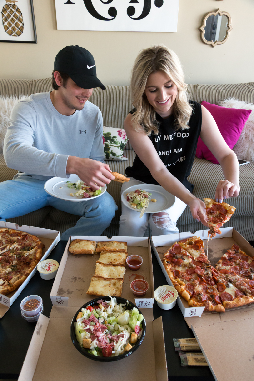 Spring Date Night with Dion's Pizza by lifestyle and fashion blogger Audrey Madison Stowe | Lubbock and Dallas based