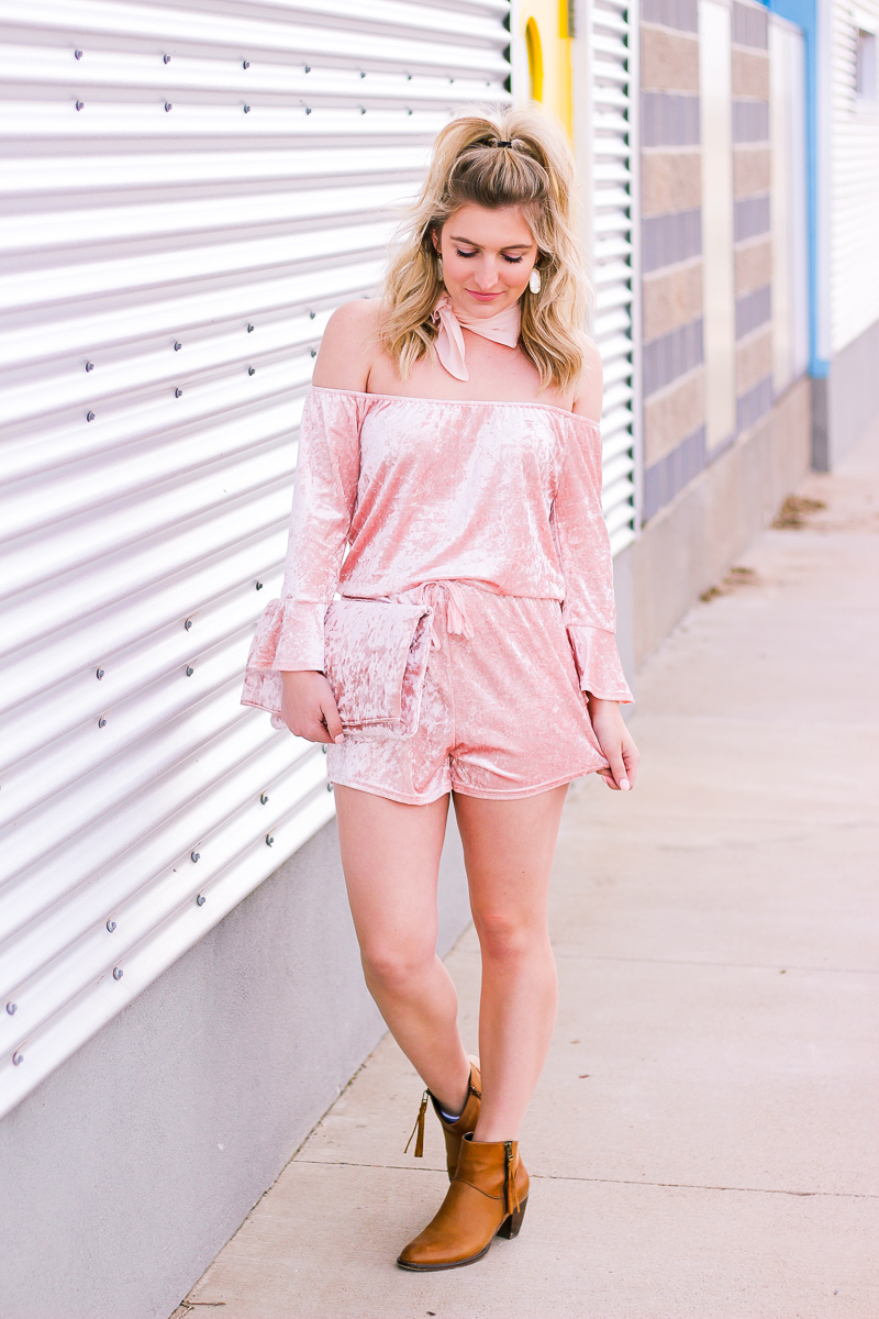 Velvet for The Spring by life and style blogger Audrey Madison Stowe