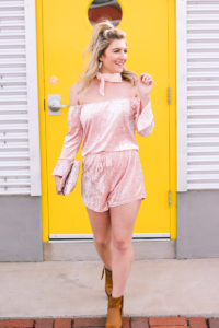 Velvet for The Spring by life and style blogger Audrey Madison Stowe