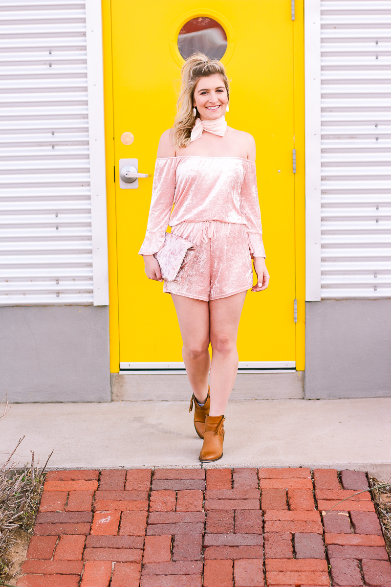 Velvet for The Spring by life and style blogger Audrey Madison Stowe