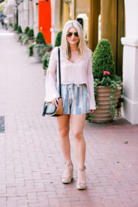 How to style a crop top and buy one for your body by lifestyle and fashion college blogger Audrey Madison Stowe