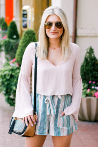 How to style a crop top and buy one for your body by lifestyle and fashion college blogger Audrey Madison Stowe