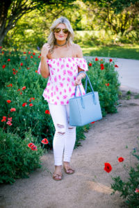 Spring Work Bag With Dagne Dover by lifestyle and fashion blogger Audrey Madison Stowe