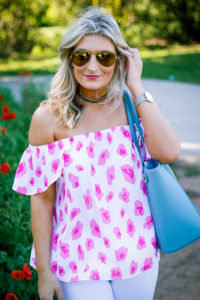 Spring Work Bag With Dagne Dover by lifestyle and fashion blogger Audrey Madison Stowe