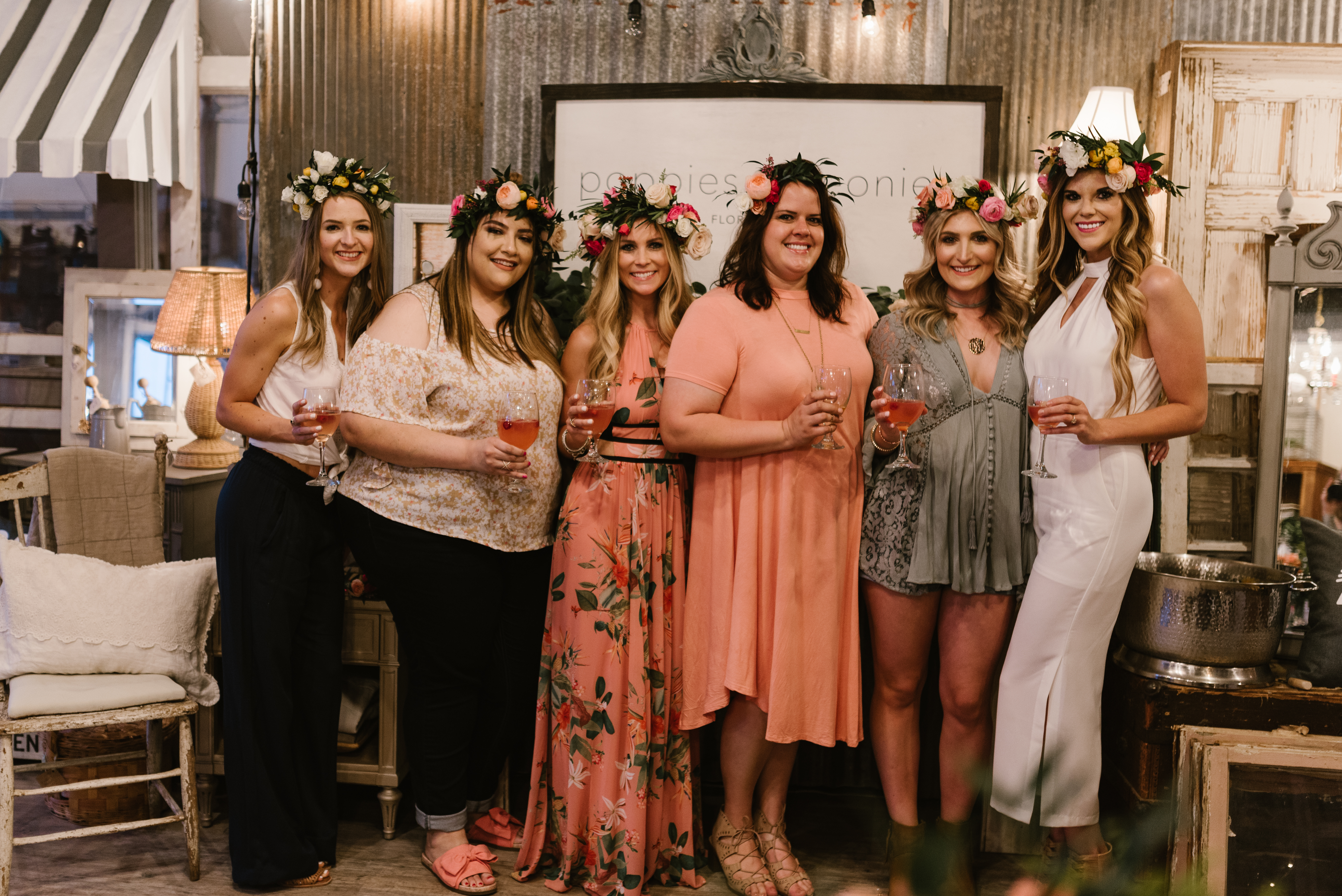 Flower Crown Party in West Texas | Bachelorette Idea | Lubbock, TX bloggers | by lifestyle and fashion blogger Audrey Madison stowe - Bachelorette Flower Crowns featured by popular Texas blogger, Audrey Madison Stowe