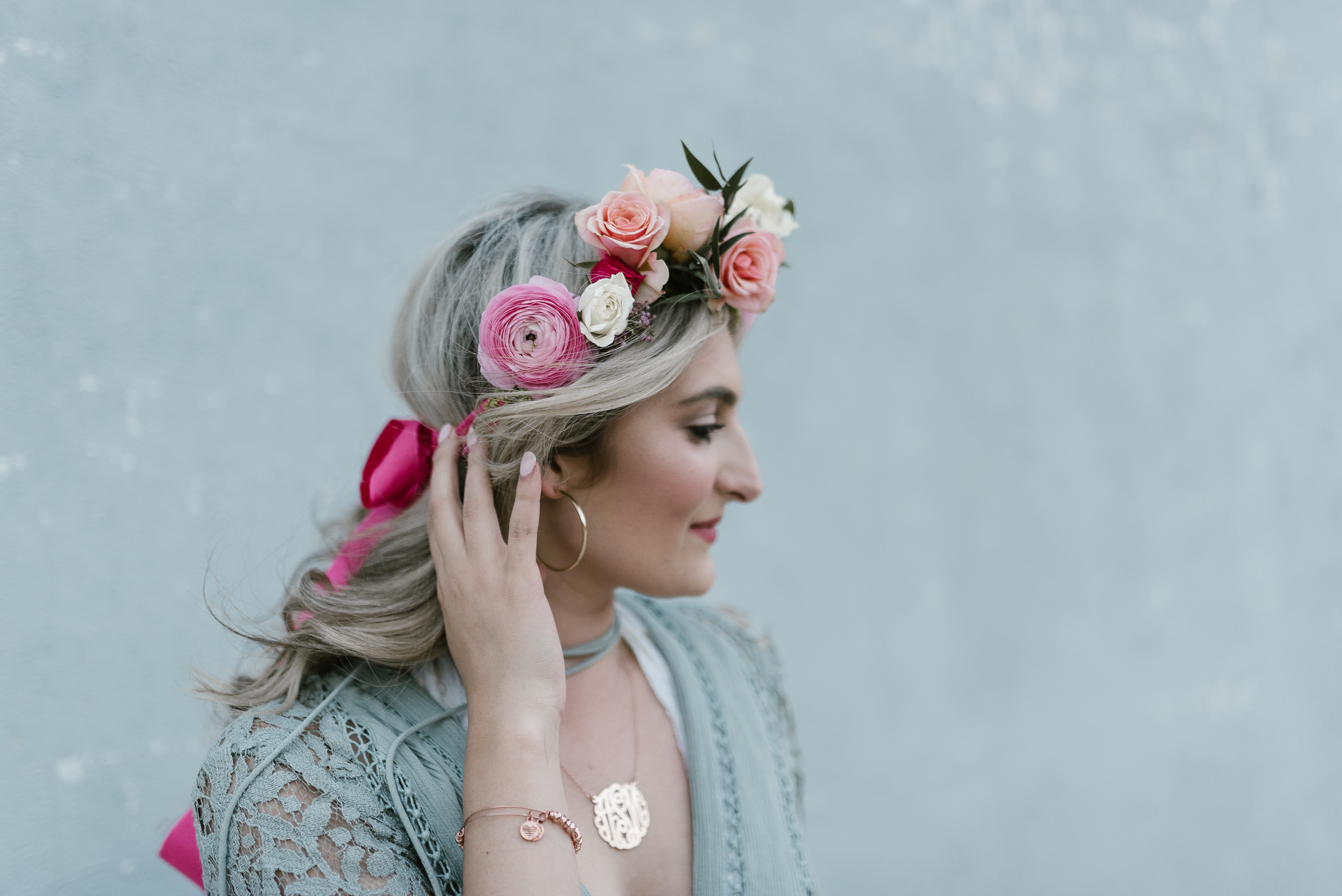 Flower Crown Party in West Texas | Bachelorette Idea | Lubbock, TX bloggers | by lifestyle and fashion blogger Audrey Madison stowe - Bachelorette Flower Crowns featured by popular Texas blogger, Audrey Madison Stowe