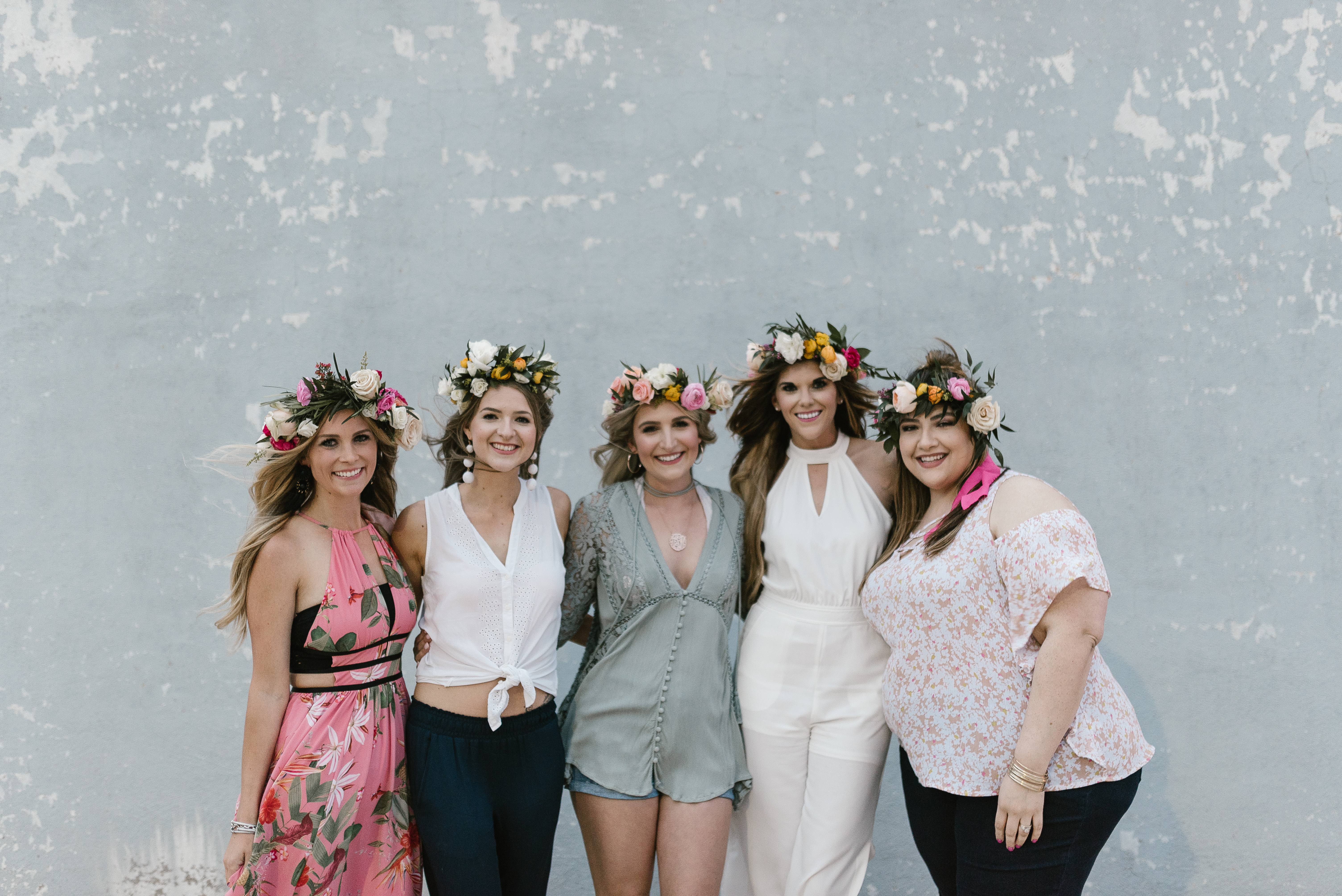 Flower Crown Party in West Texas | Bachelorette Idea | Lubbock, TX bloggers | by lifestyle and fashion blogger Audrey Madison stowe - Bachelorette Flower Crowns featured by popular Texas blogger, Audrey Madison Stowe