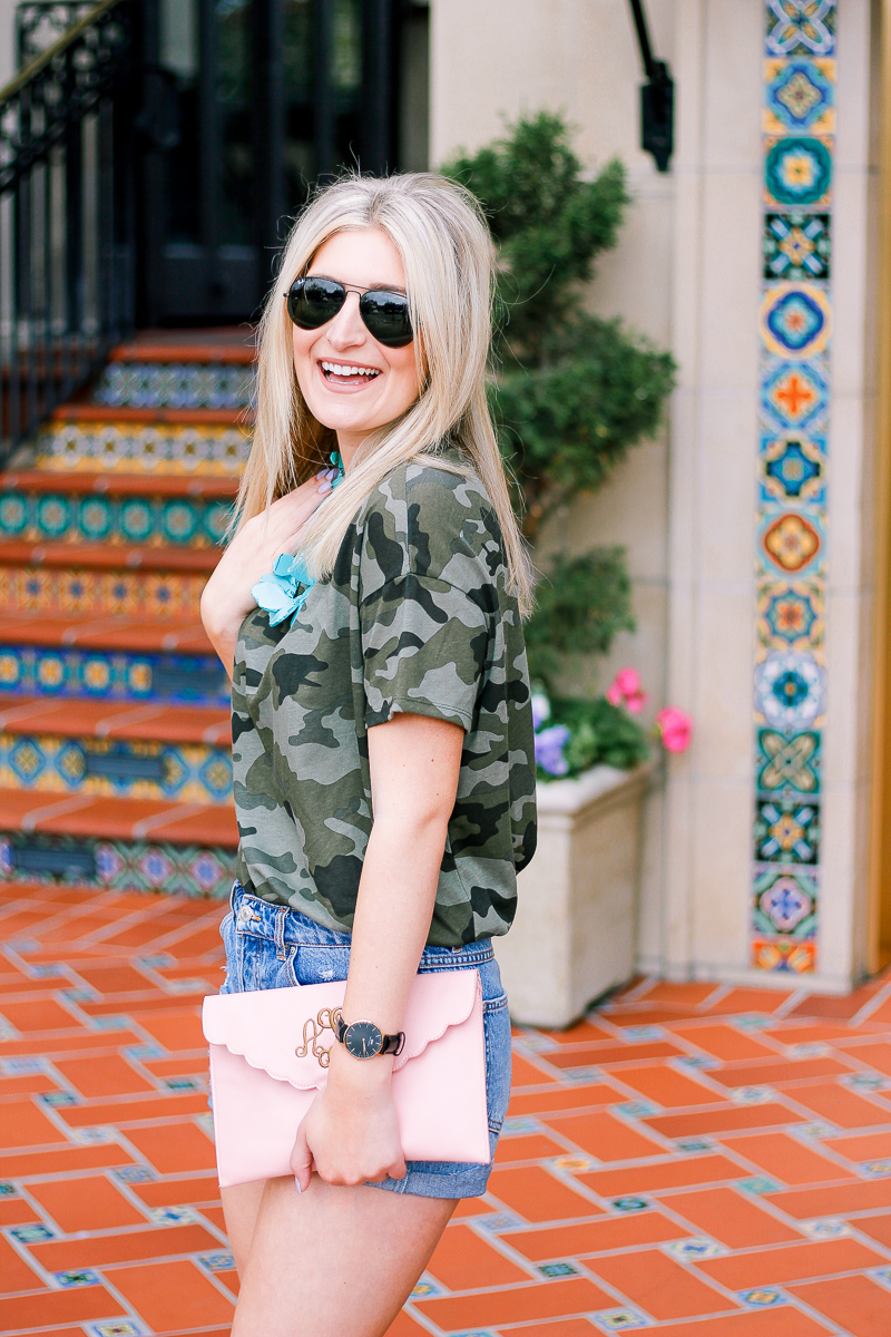 Hello Summer Featuring Camo and lots of color by fashion and lifestyle blogger Audrey Madison Stowe