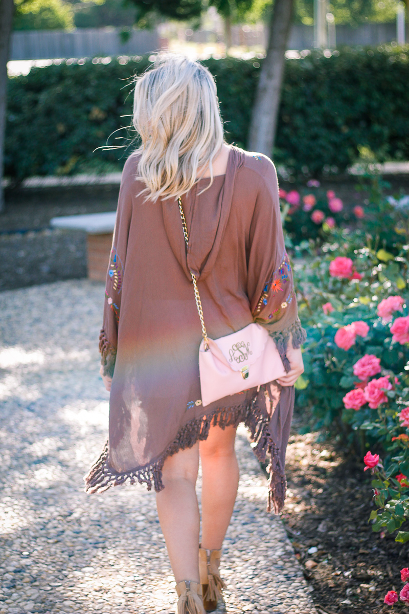 Styling A Spring Poncho by Audrey Madison Stowe lifestyle and fashion blogger