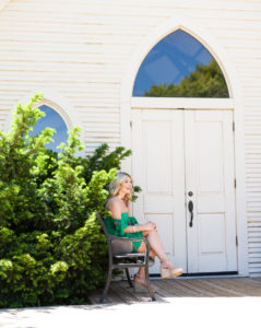 Girl in the Green Dress | Fashion and lifestyle blogger | Hot color for Summer | Asos | Audrey Madison Stowe Blog