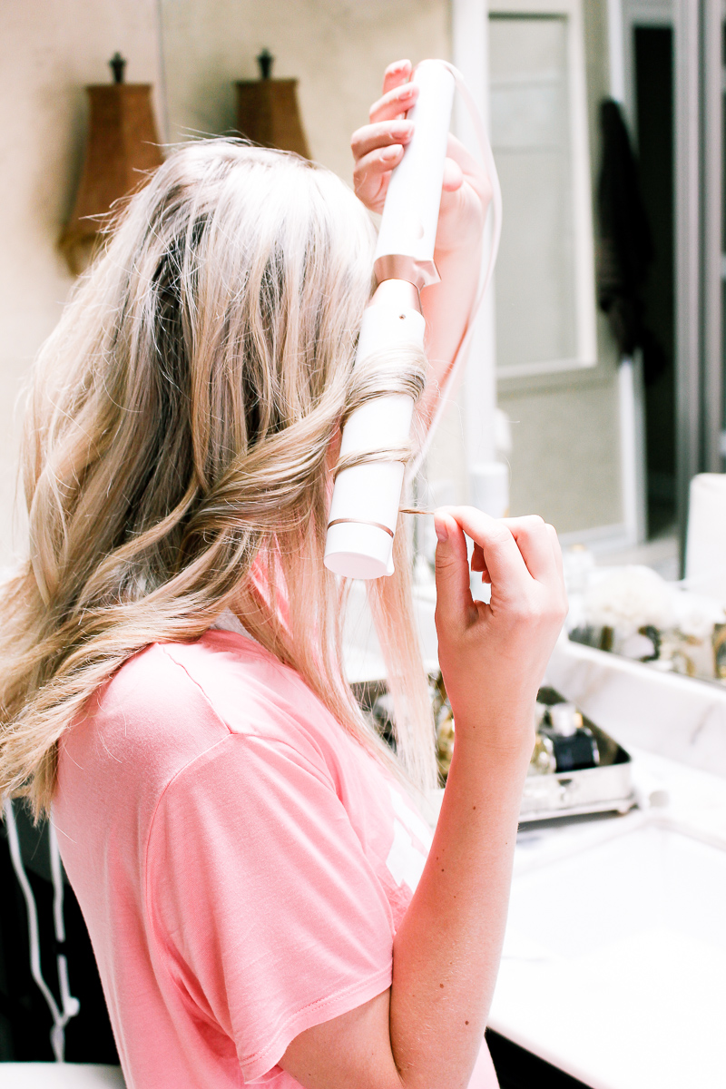 How I Get Tousled Curls For Summer | T3 Micro | Texas based lifestyle and fashion blogger Audrey Madison Stowe